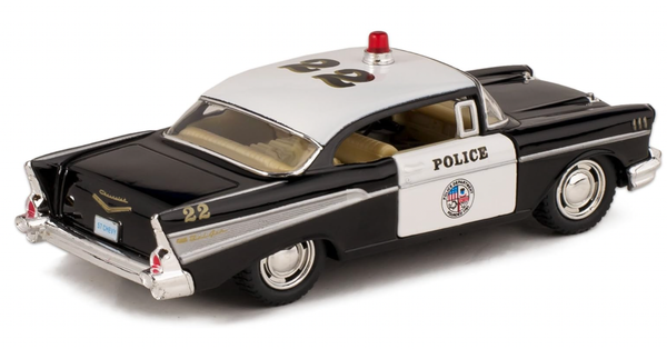 ミニカー BUBY art.1003 CHEVROLET BEL AIR POLICI 5