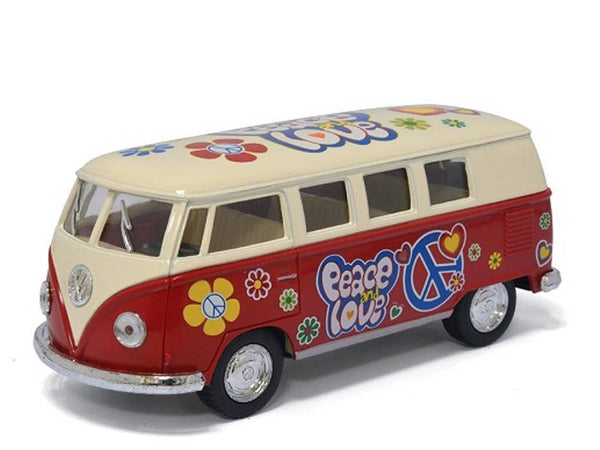 ミニカー Pope Designs 5th Anniversary VW Bus 1962 VW BIS W/PRINTED Die Cast Car – Luna Die Cast Cars