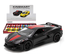 5" 2021 CORVETTE W/DESIGN Die Cast Car