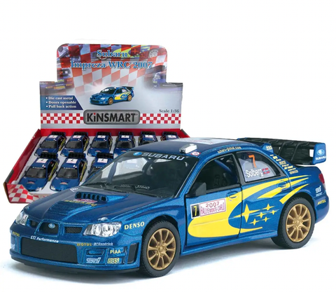 2007 SUBARU IMPREZA WRC Die Cast Car