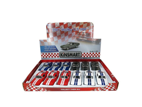 5" 1967 SHELBY GT 500 Die Cast Car