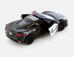 5" 2021 CORVETTE POLICE Die Cast Car