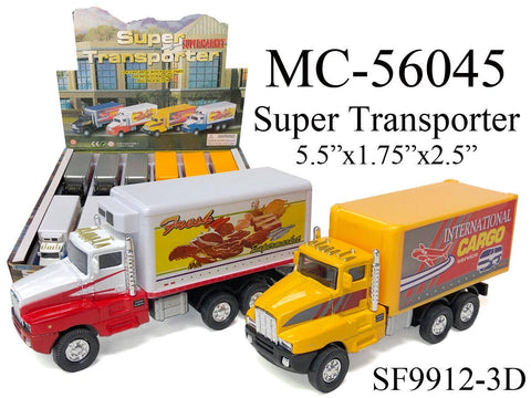 5.5" SUPER TRANSPORTER Die Cast Car