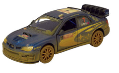 2007 SUBARU IMPREZA WRC MUDDY Die Cast Car
