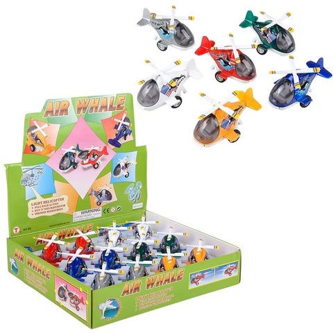 4" AIR WHALE Die Cast Car