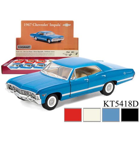 5" 1967 CHEVROLET IMPALA Die Cast Car