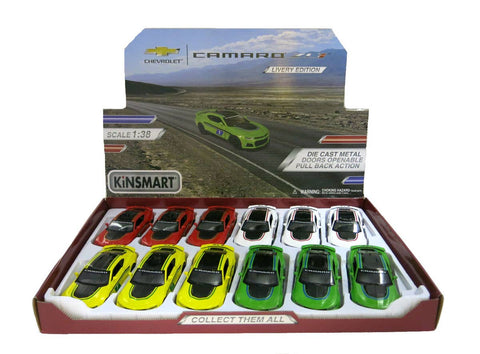 5" 2017 CAMARO LZ1 W/PRINTED Die Cast Car