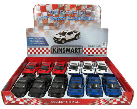 5" 2013 FORD F-150 RAPTOR SUPERCREW Die Cast Car