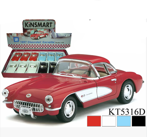 5" 1957 CHEVROLET CORVETTE Die Cast Car