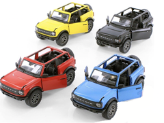 5" 2022 FORD BRONCO OPEN TOP Die Cast Car
