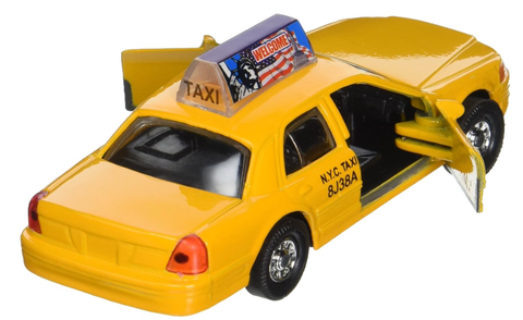 4.5" CITY YELLOW CAB - NEW YORK Die Cast Car