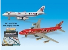 TURBO JET - 6 COLORS Die Cast Car