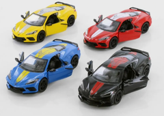 5" 2021 CORVETTE W/DESIGN Die Cast Car