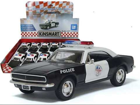 5" 1967 CHEVROLET CAMARO Z28-POLICE Die Cast Car