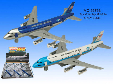 TURBO JET- AIR FORCE COLOR Die Cast Car